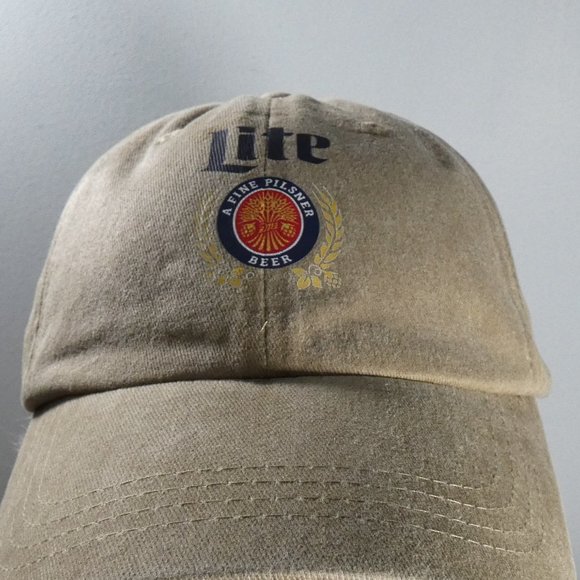 Adjustable Baseball Hat Cap Miller Light - Picture 7 of 10